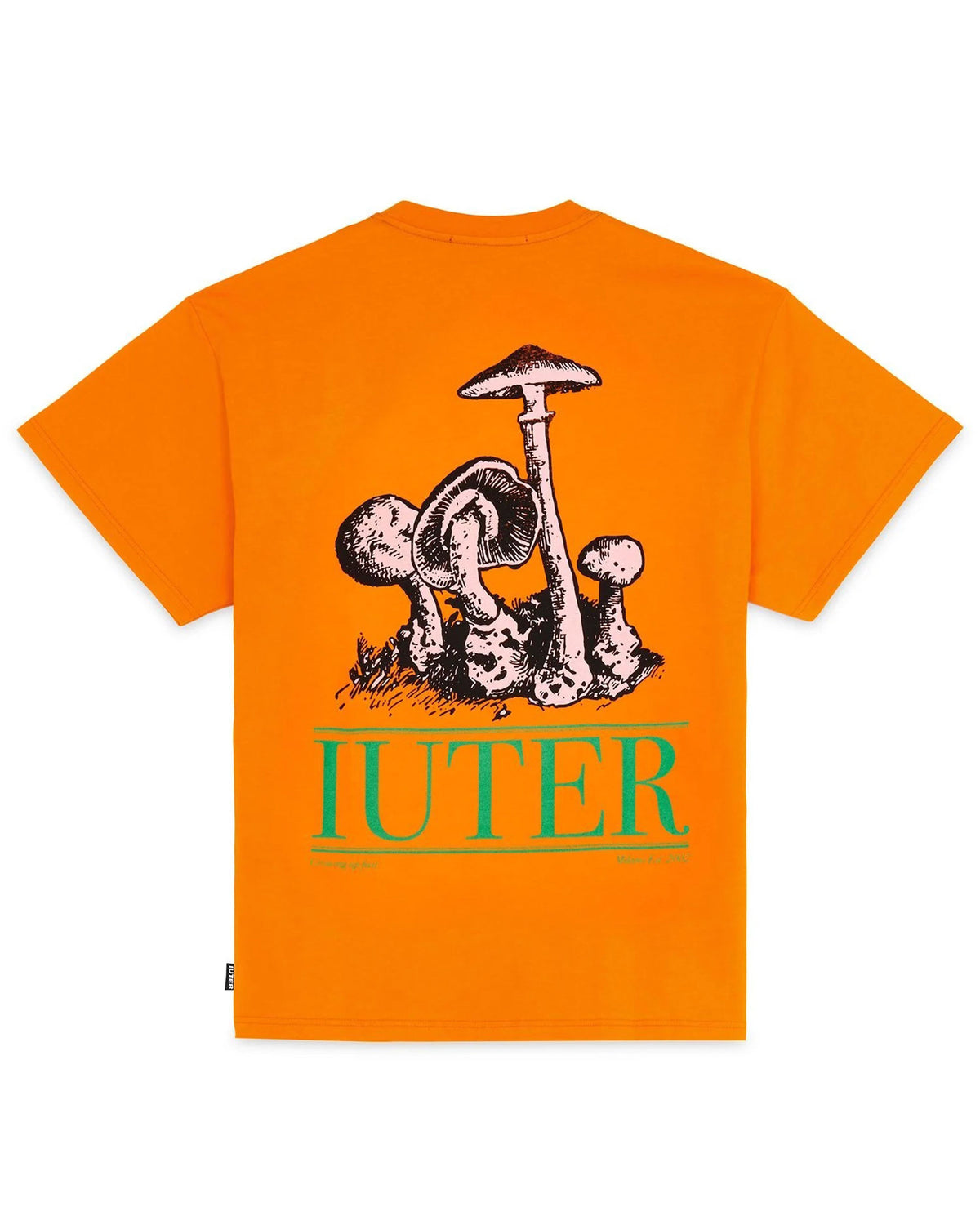 Man Iuter Growing Tee Orange