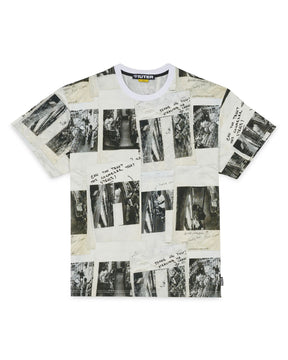 Man Tee Iuter Shame Allover White