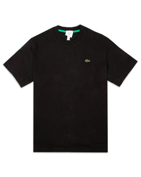 T-Shirt Uomo Lacoste Live Small Logo Nera
