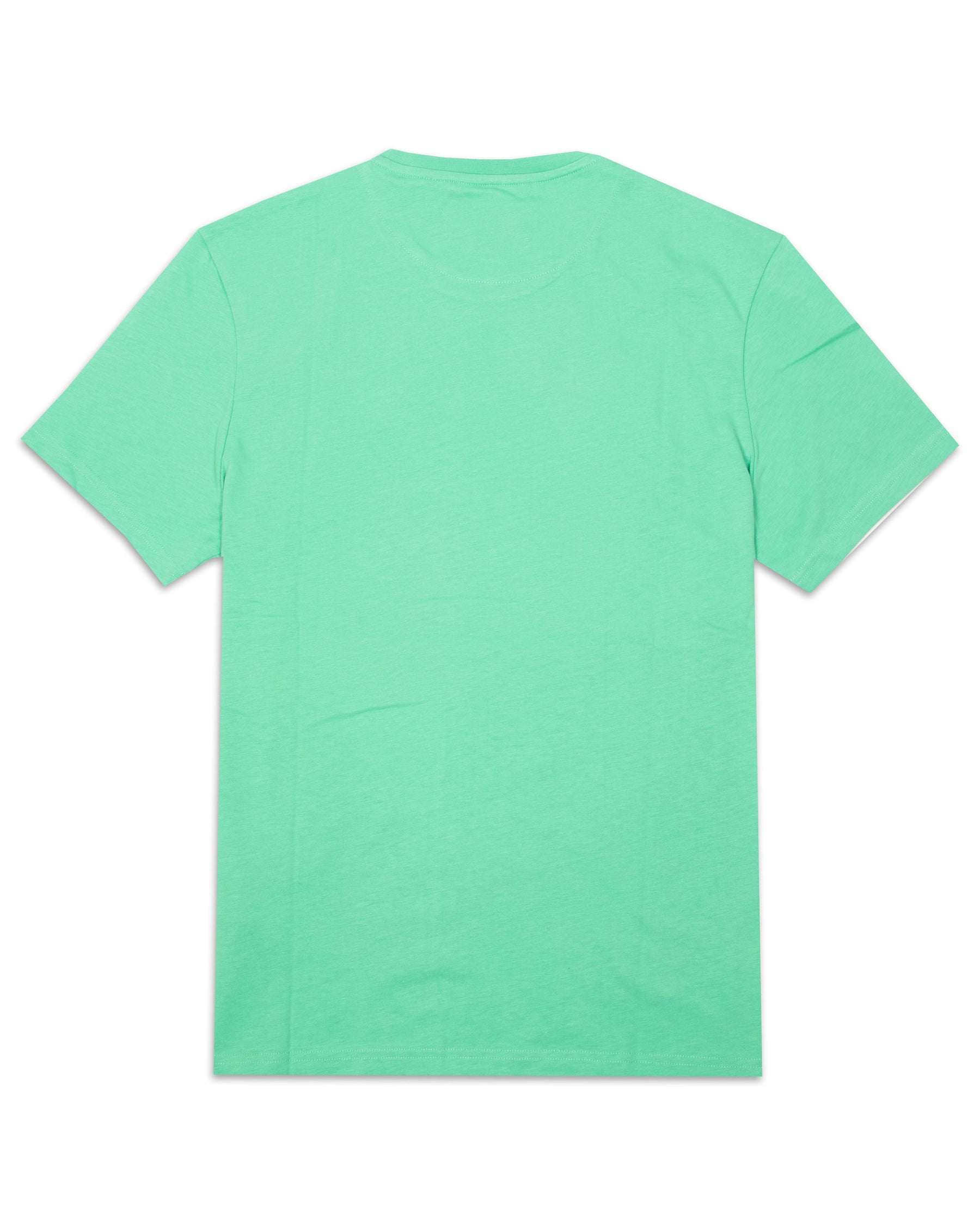 T-Shirt Uomo Lyle And Scott Classic Logo Plain Verde Acqua