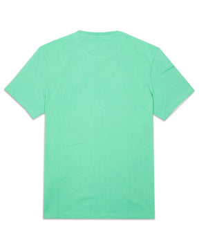 T-Shirt Uomo Lyle And Scott Classic Logo Plain Verde Acqua