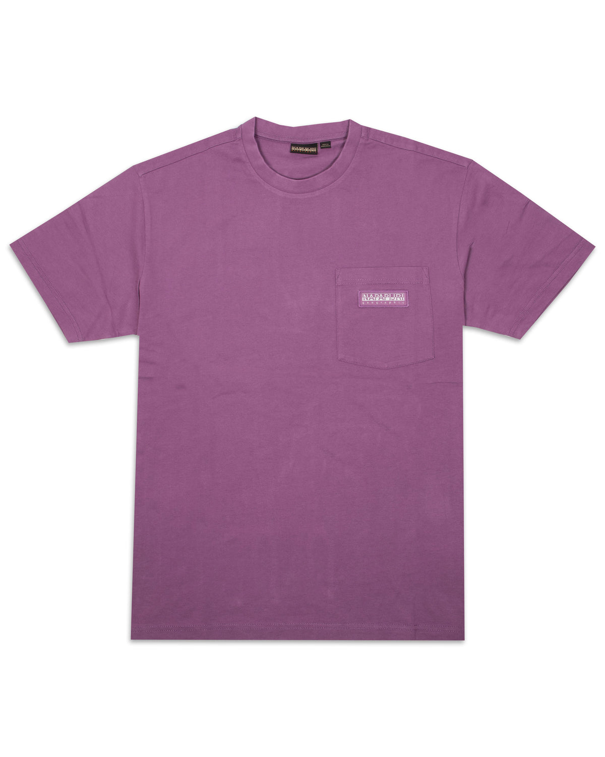 T-Shirt Uomo Napapijri S-Morgex Pocket Viola