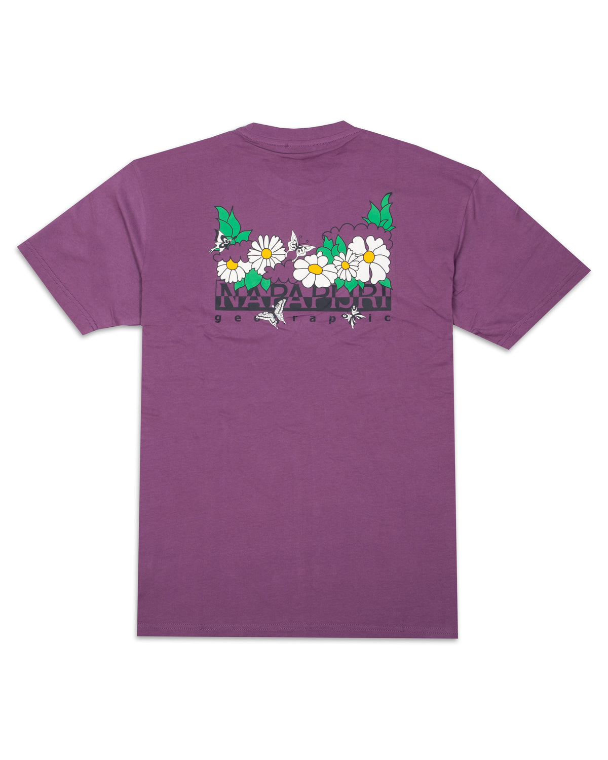 T-Shirt Uomo Napapijri S-Plan Viola