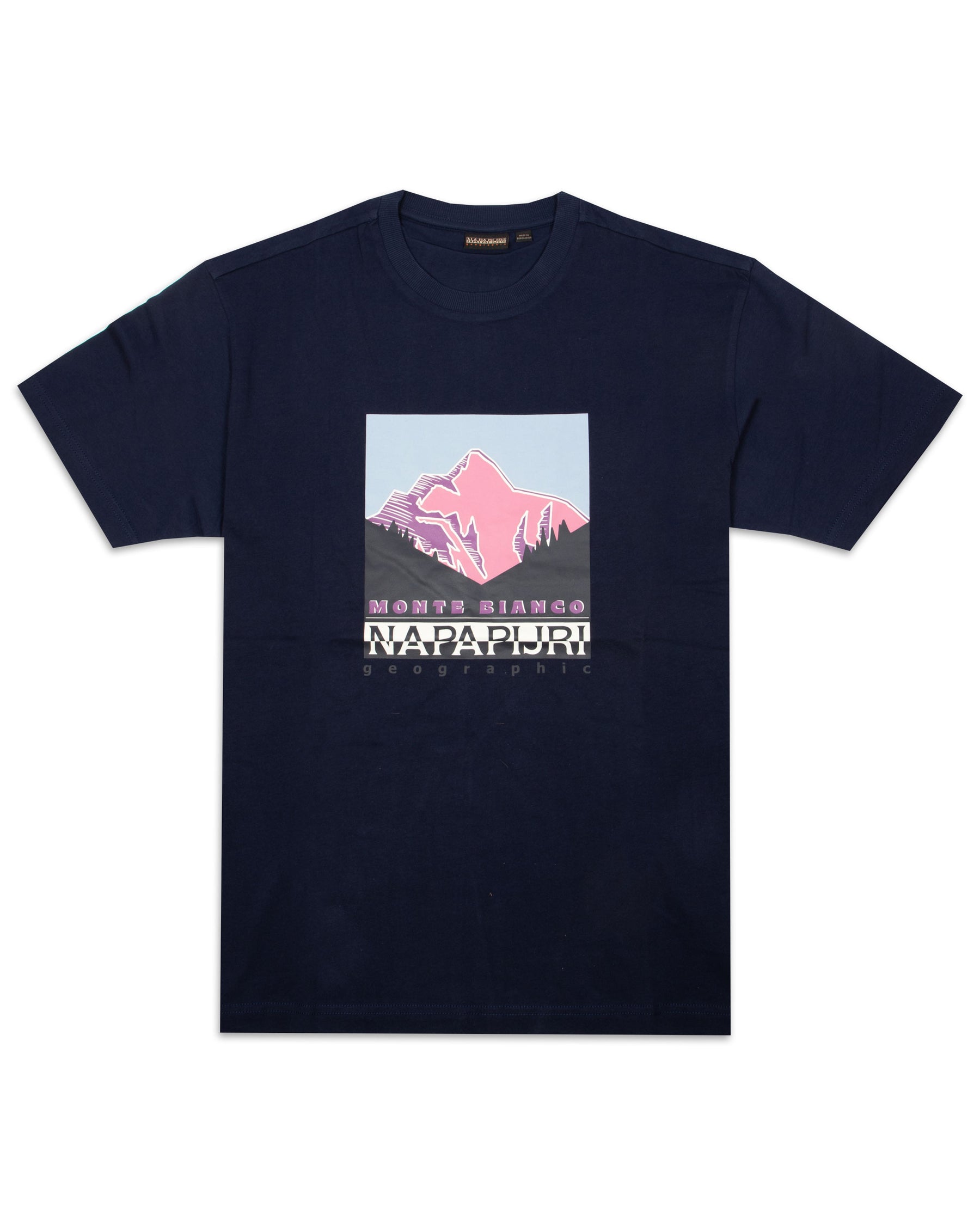 T-Shirt Uomo Napapijri S-Quintino SS Blu