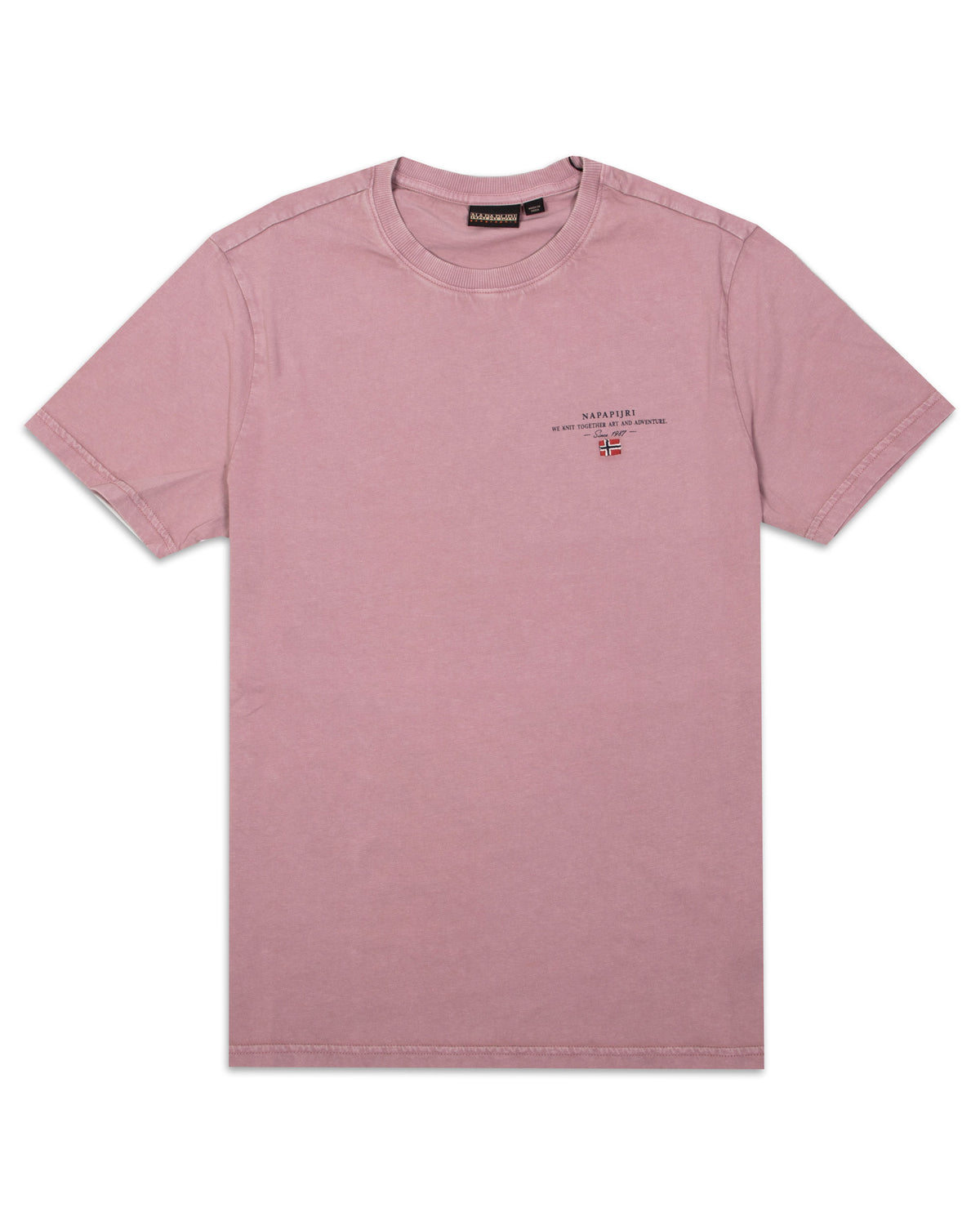 T-Shirt Uomo Napapijri Selbas Rosa