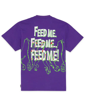 T-Shirt Uomo Octopus Feed Me Tee Viola