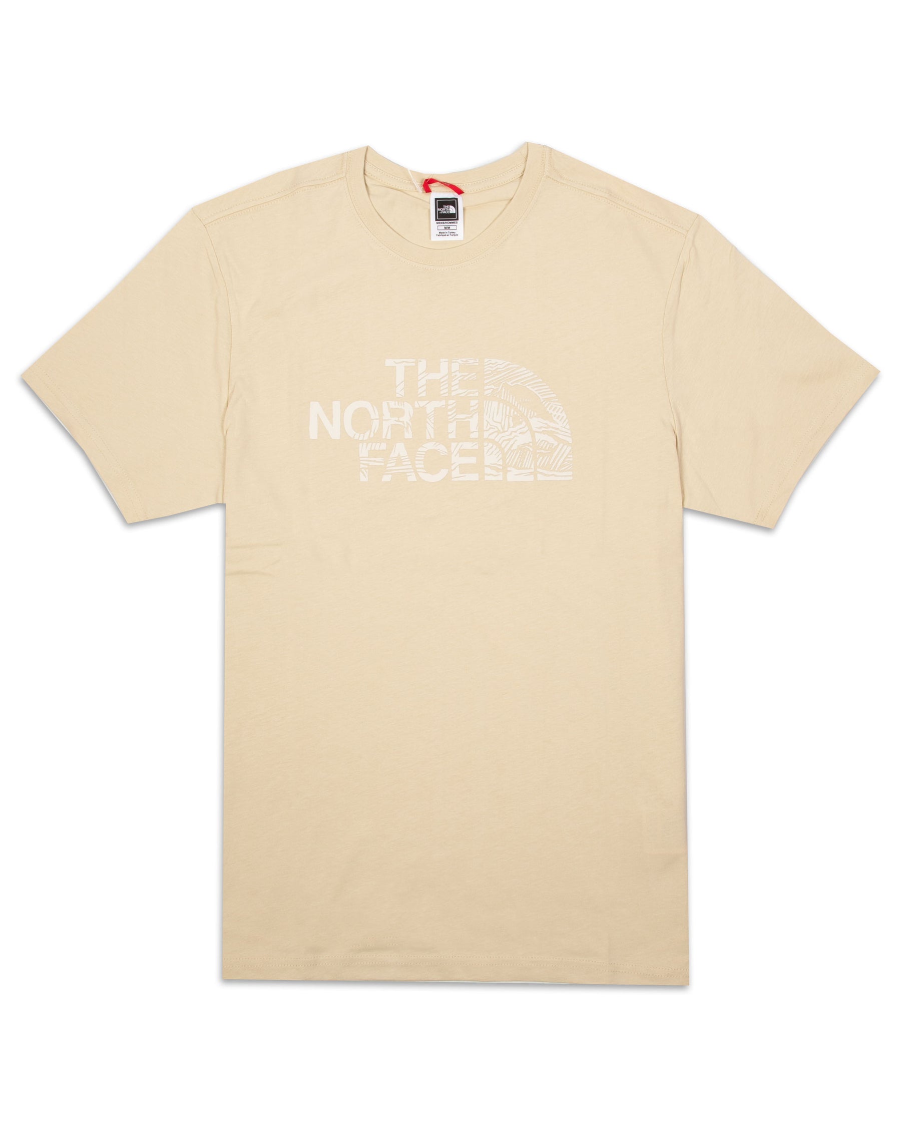 T-Shirt Uomo The North Face Beige Wood Dome