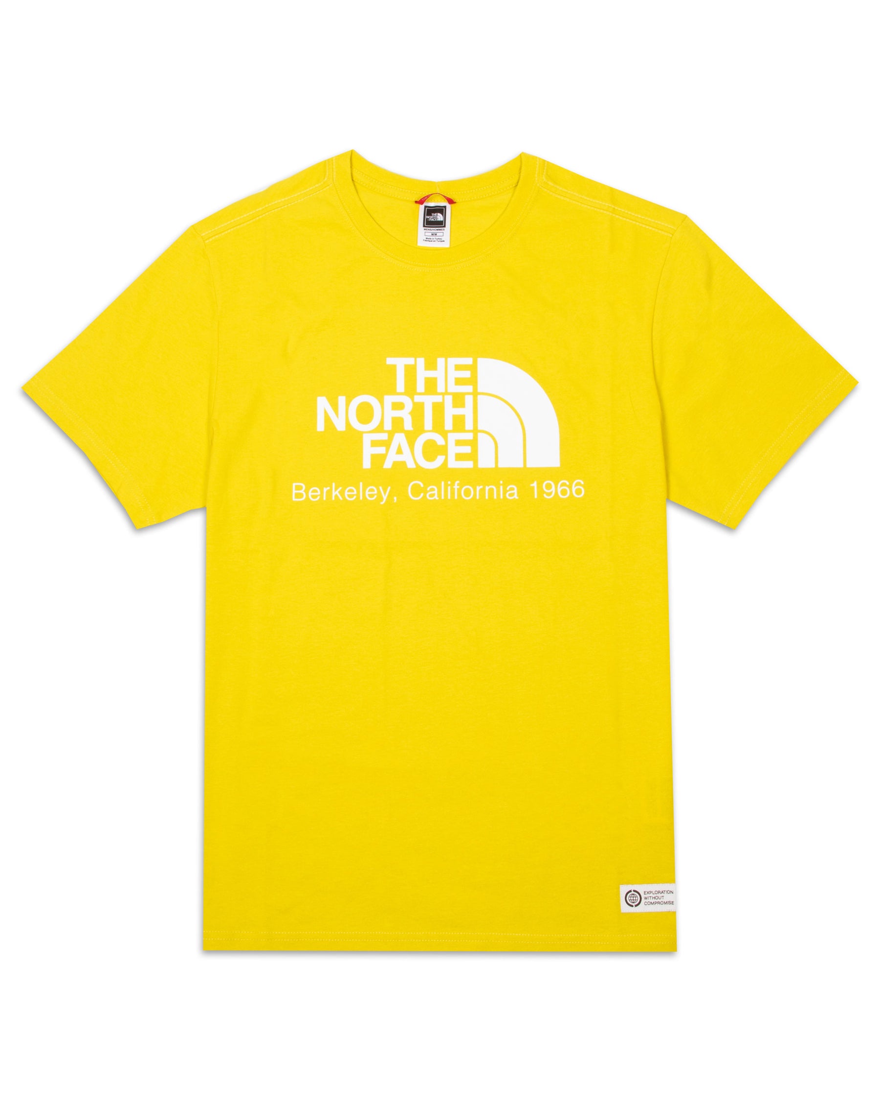 T-Shirt Uomo The North Face Berkeley California Giallo