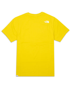 T-Shirt Uomo The North Face Berkeley California Giallo