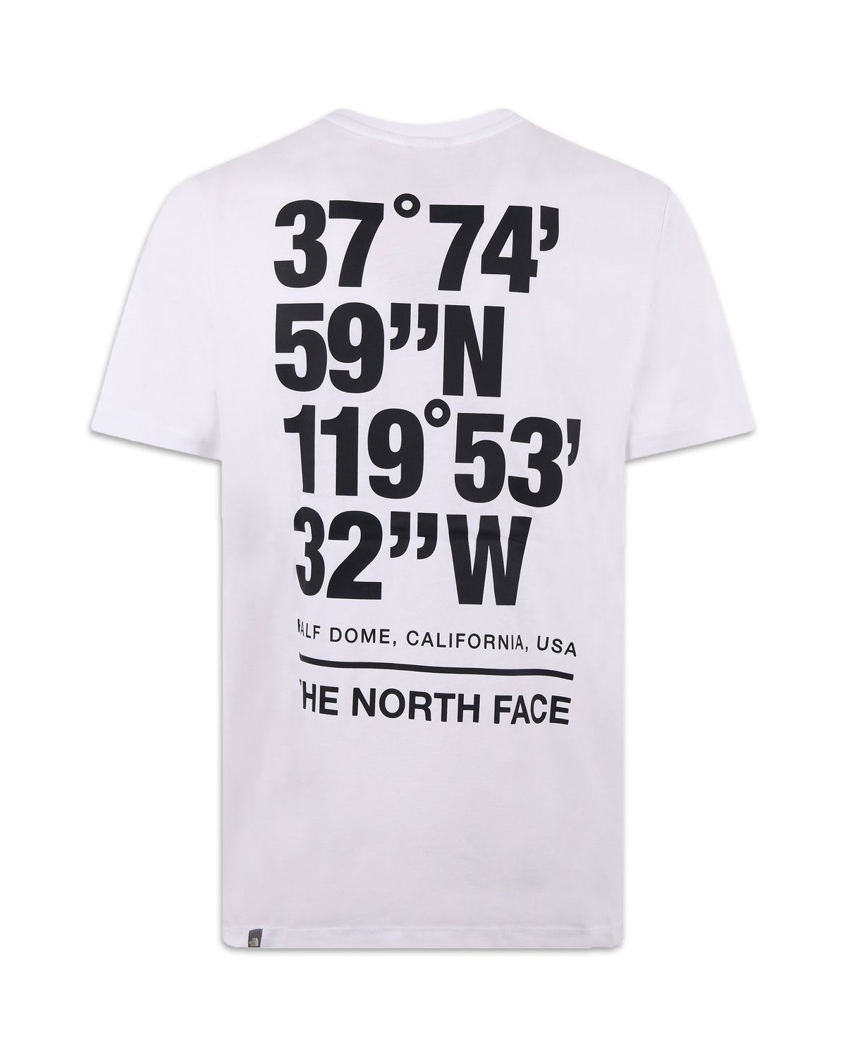T-Shirt Uomo The North Face Coordinates Bianco