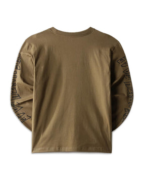 T-Shirt Uomo The North Face Printed Heavyweight Tee Military Olive
