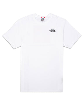 T-Shirt Uomo The North Face Red Box Bianco