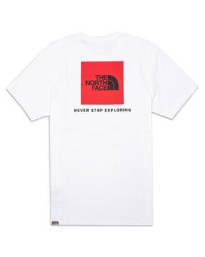 T-Shirt Uomo The North Face Red Box Bianco