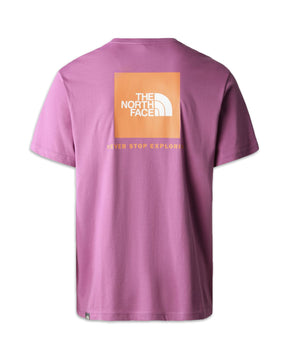 Man Tee The North Face Redbox Purple Cactus Flower