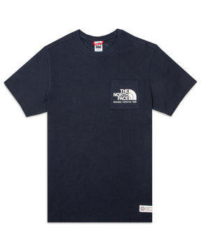 T-Shirt Uomo The North Face Scrap Pocket Tee Blu