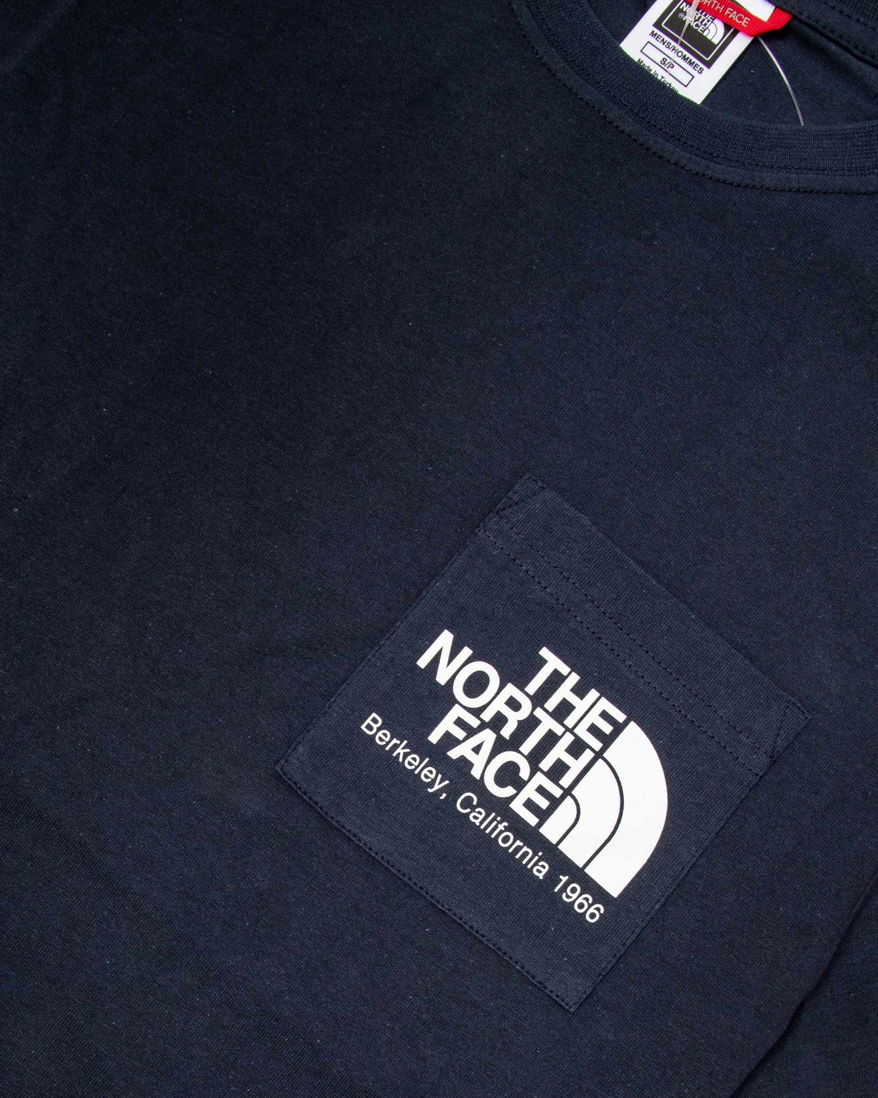 T-Shirt Uomo The North Face Scrap Pocket Tee Blu