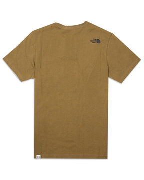 T-Shirt Uomo The North Face Scrap Pocket Tee Verde