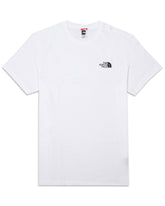T-Shirt Uomo The North Face Simple Dome Classic Logo Bianco