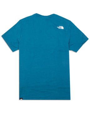 T-Shirt Uomo The North Face Standard SS Celeste