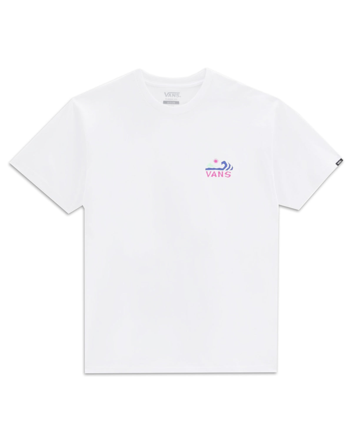 T-shirt Man Vans Washed Ashore White