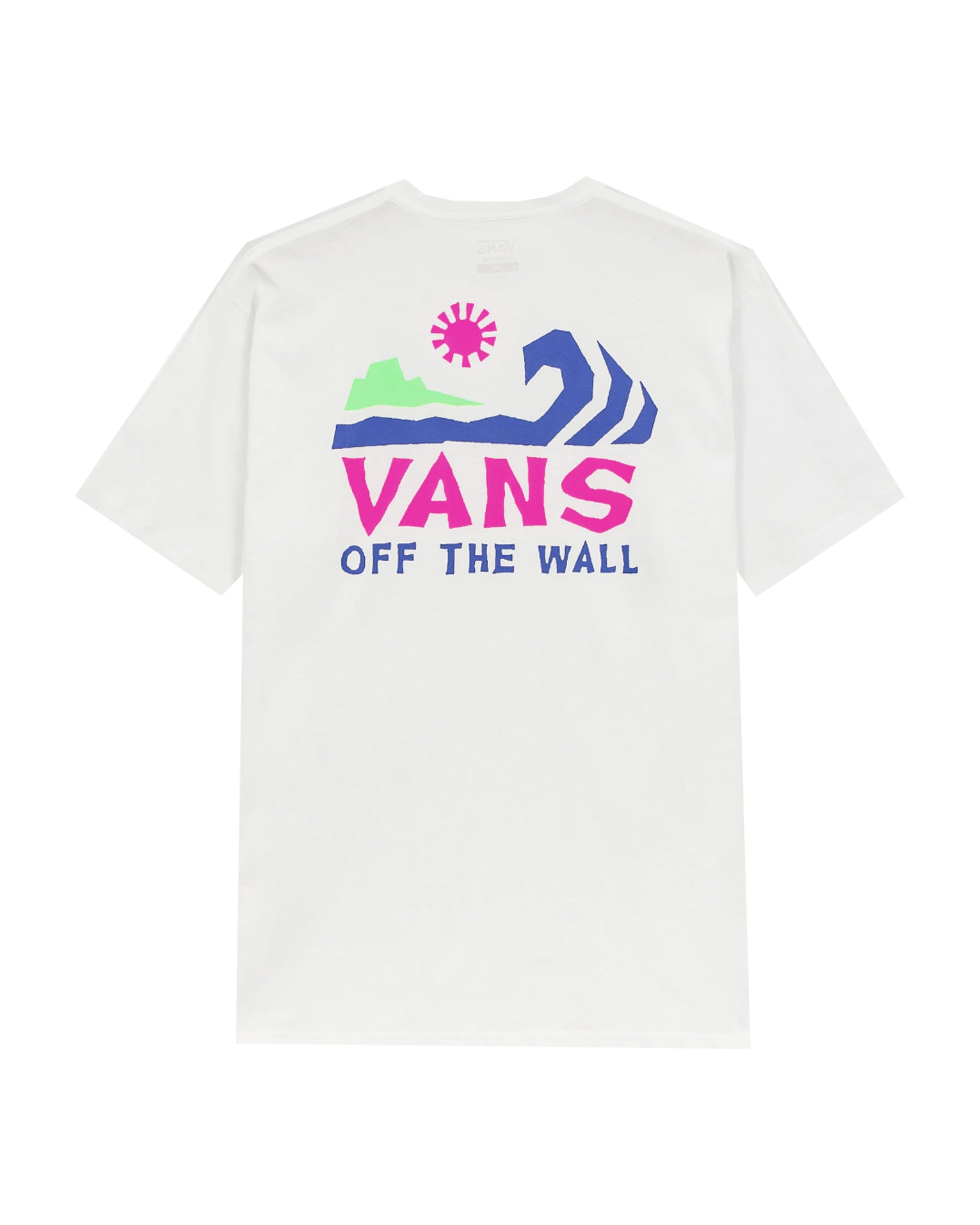 T-shirt Man Vans Washed Ashore White