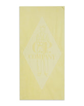 Graphic Beach Towel CP Company Yellow