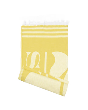 Telo Mare Sundek Basic Fouta Giallo