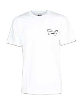 Vans Full Patch Back Ss Tee White