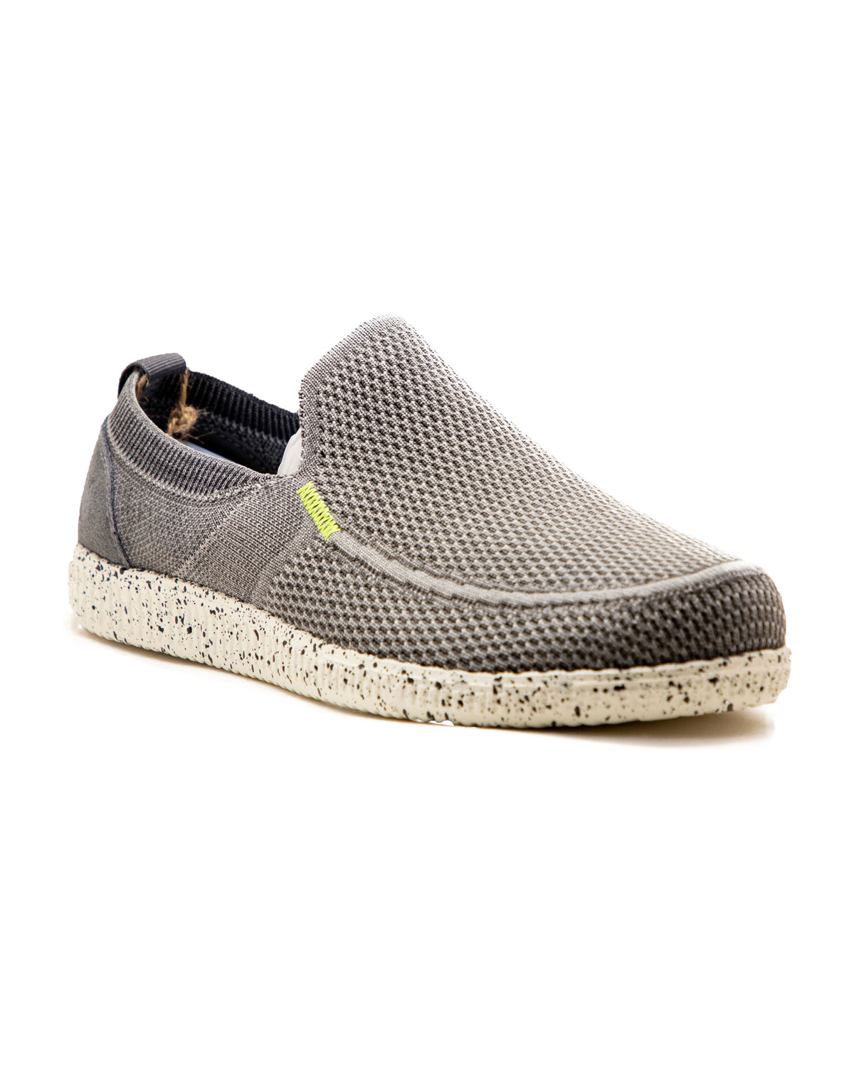 Walk In Pitas Man Moccasins Slip-On Flayknit Grey